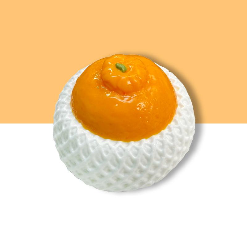 「 泡沢フルーツシリーズ」　taonini 泡沢フルーツシリーズ スパシーミルクの手触り 　手作り無毒 食品級シリコン スクイーズ 伸張玩具 スクイーズ ゆっくりとした反動でストレス解消になるおもちゃ