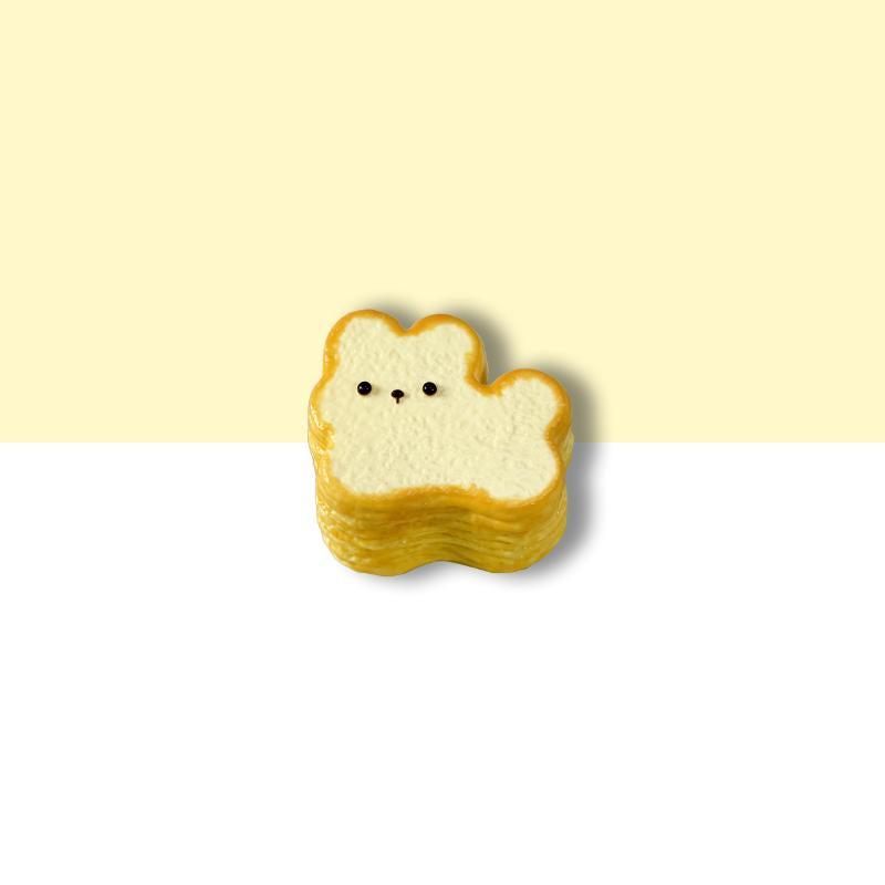 水っぽい質感の千層ウサギ taonini  水っぽい質感の千層ウサギ　手作り無毒 食品級シリコン スクイーズ ゆっくりとした反動でストレス解消になるおもちゃ