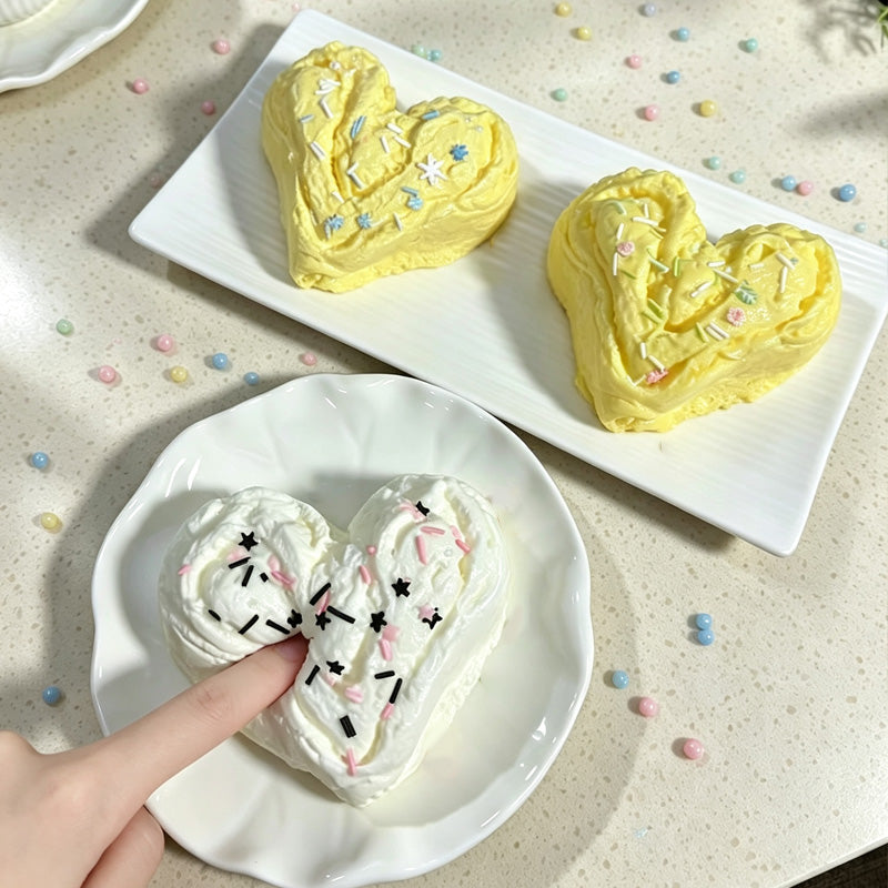 「ランダムな愛のシリーズ」　taonini ランダムな愛のシリーズ 泥感じ　手作り無毒 食品級シリコン スクイーズ 伸張玩具 スクイーズ ゆっくりとした反動でストレス解消になるおもちゃ