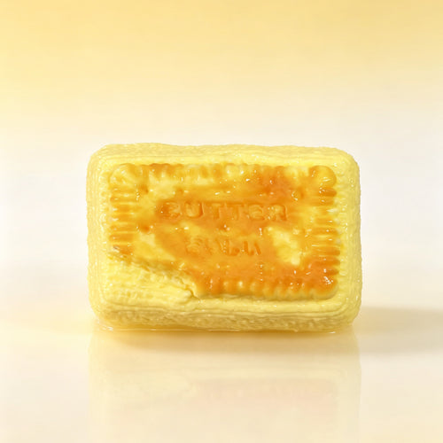 taonini ツルツル  中 バタービスケットです 泥感　手作り無毒 食品級シリコン スクイーズ ゆっくりとした反動でストレス解消になるおもちゃ