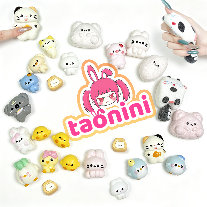 3 個ご購入につき 1 個進呈 ,ランダム ミニ 3 点セットシリーズ開封後キャンセル不可」　taonini ランダム ミニ 3 点セットシリーズ　手作り無毒 食品級シリコン スクイーズ
