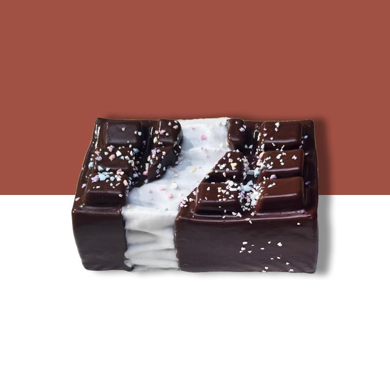 3 個ご購入につき 1 個進呈「チョコレート入りマシュマロ 」　taonini チョコレート入りマシュマロ 泥感　手作り無毒 食品級シリコン スクイーズ 伸張玩具 スクイーズ ゆっくりとした反動でストレス解消になるおもちゃ