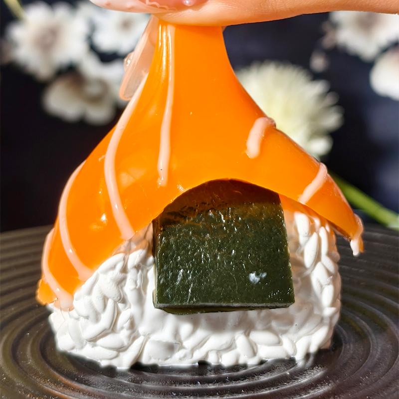 3 個ご購入につき 1 個進呈「寿司ッリ一ズ 」　taonini 寿司ッリ一ズ 泥感じ　手作り無毒 食品級シリコン スクイーズ ゆっくりとした反動でストレス解消になるおもちゃ