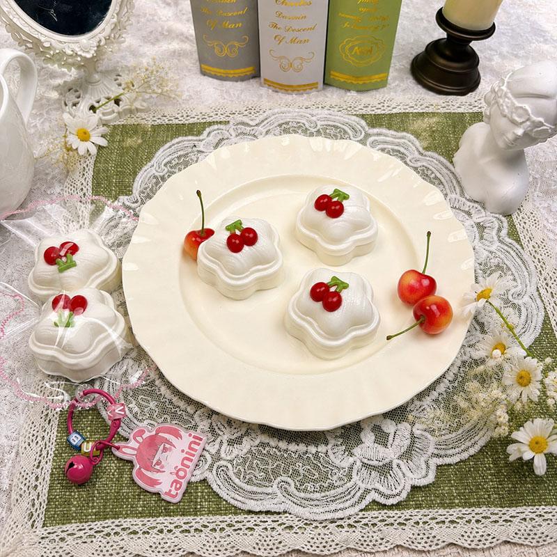 3 個ご購入につき 1 個進呈「チェリースターシリーズ 」　taonini チェリースターシリーズ 泥感じ　手作り無毒 食品級シリコン スクイーズ ゆっくりとした反動でストレス解消になるおもちゃ