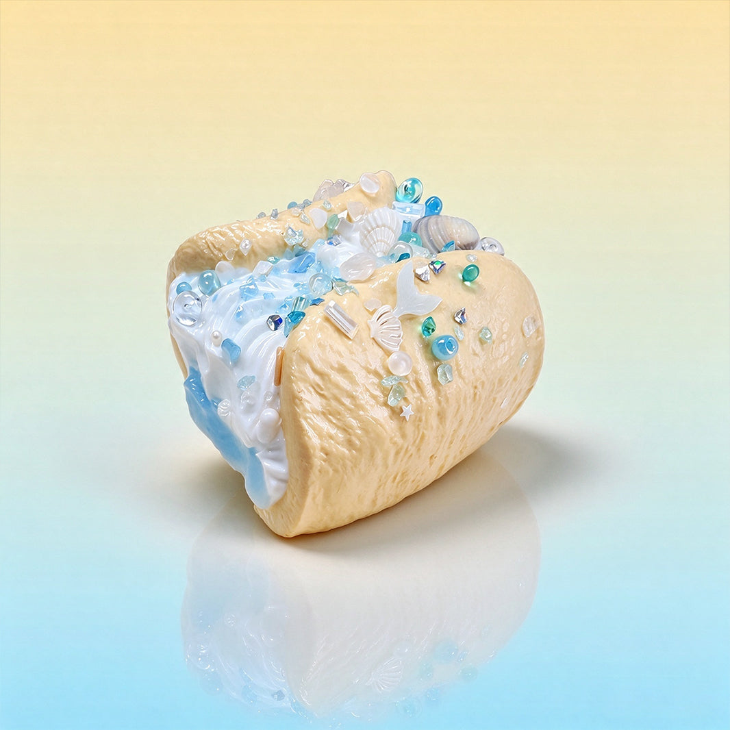 taonini-クリームケーキロール　クリーム泥感 食品グレードシリコン もちもちスクイーズ 癒やし系おもちゃ スイーツ型