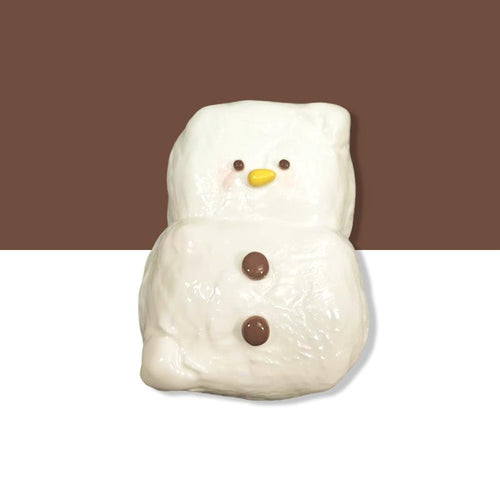 3 個ご購入で 1 個無料 taonini わたゆきちゃん 薄いクリーム感です　手作り無毒 食品級シリコン スクイーズ