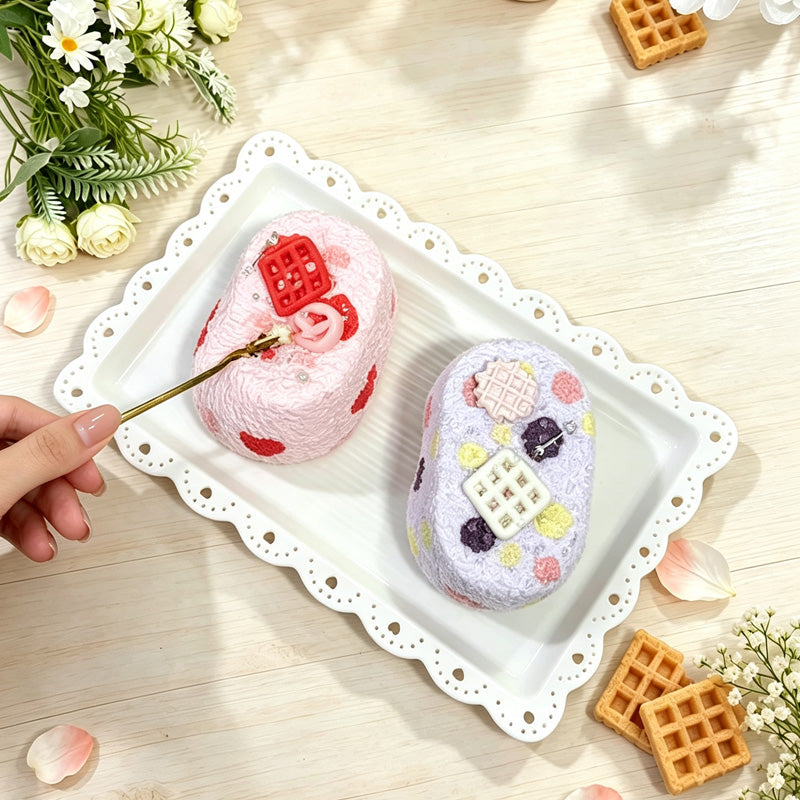 「おせんべいシリーズ 」　taonini  泥感　手作り無毒 食品級シリコン スクイーズ 伸張玩具 スクイーズ ゆっくりとした反動でストレス解消になるおもちゃ