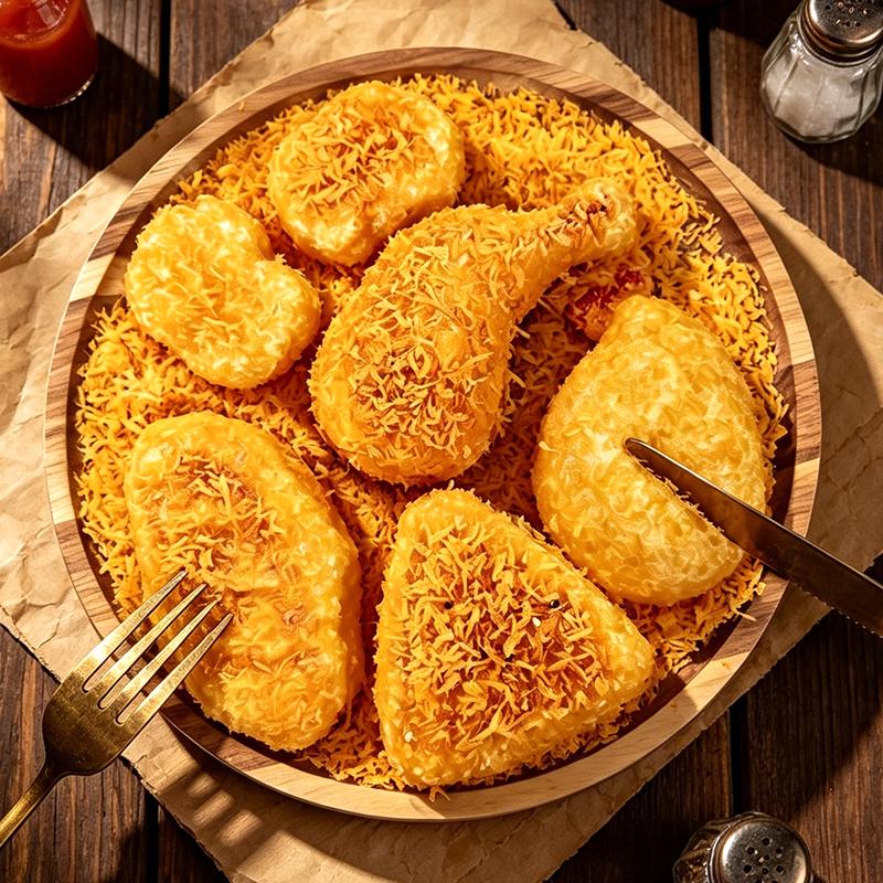「ランダム揚げ物シリーズ」　taonini   泥感じ　手作り無毒 食品級シリコン スクイーズ 伸張玩具 スクイーズ ゆっくりとした反動でストレス解消になるおもちゃゆっくりとした反動でストレス解消になるおもちゃ