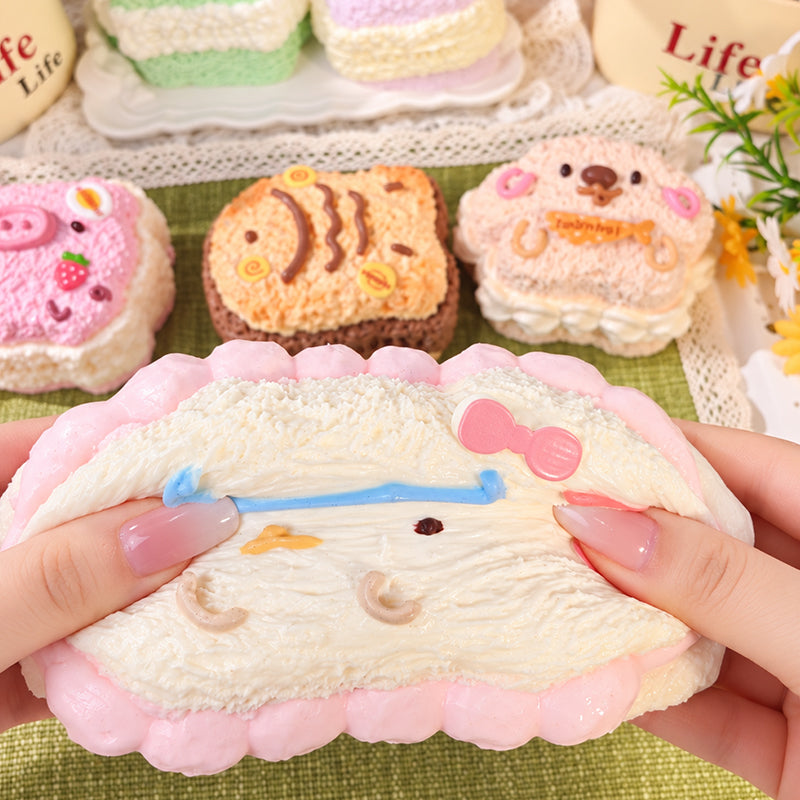 クーキーベイビーシリーズ taonini 泥感 手作り 無毒 食品級シリコン スクイーズゆっくりとした反動でストレス解消になるおもちゃ