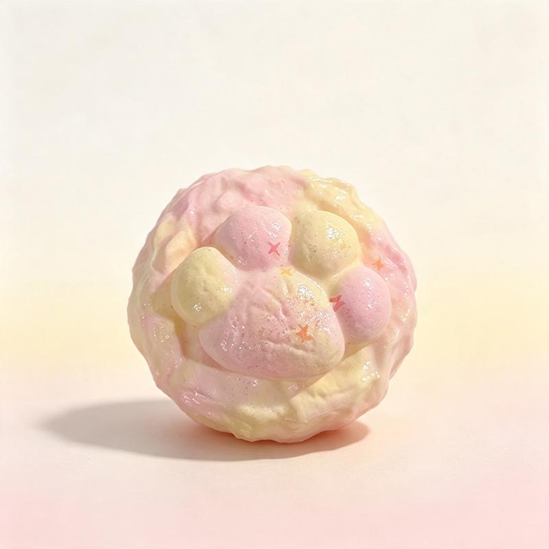 マシュマロ肉球 taonini ネコ爪マシュマロ  泥感　手作り無毒 食品級シリコン スクイーズゆっくりとした反動でストレス解消になるおもちゃ