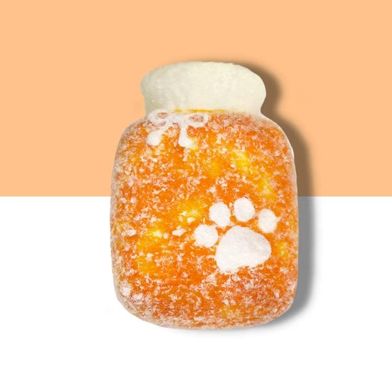 3 個ご購入につき 1 個進呈taonini ココナッツ猫爪瓶  ホイップクリームの手触り　手作り無毒 食品級シリコン スクイーズ ゆっくりとした反動でストレス解消になるおもちゃ