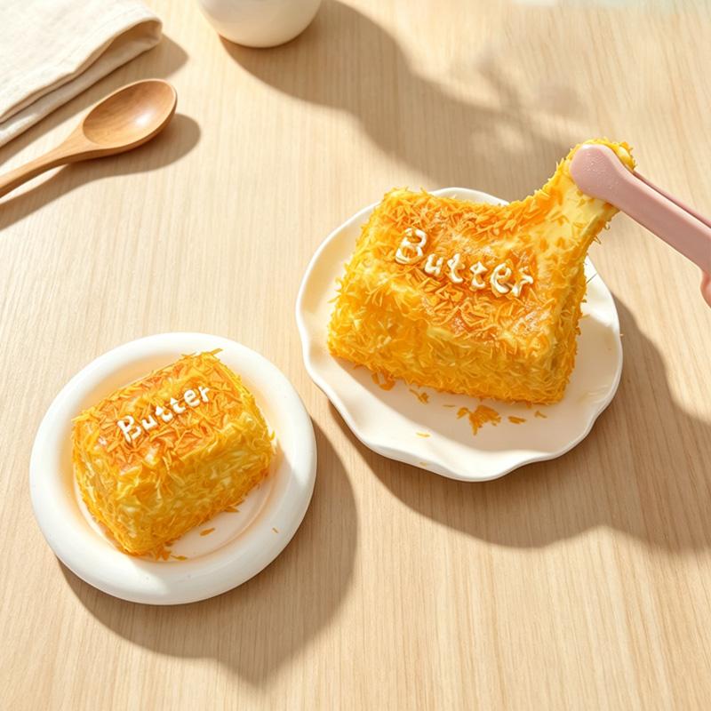特大バター taonini特大バター 泥感　手作り無毒 食品級シリコン スクイーズゆっくりとした反動でストレス解消になるおもちゃ