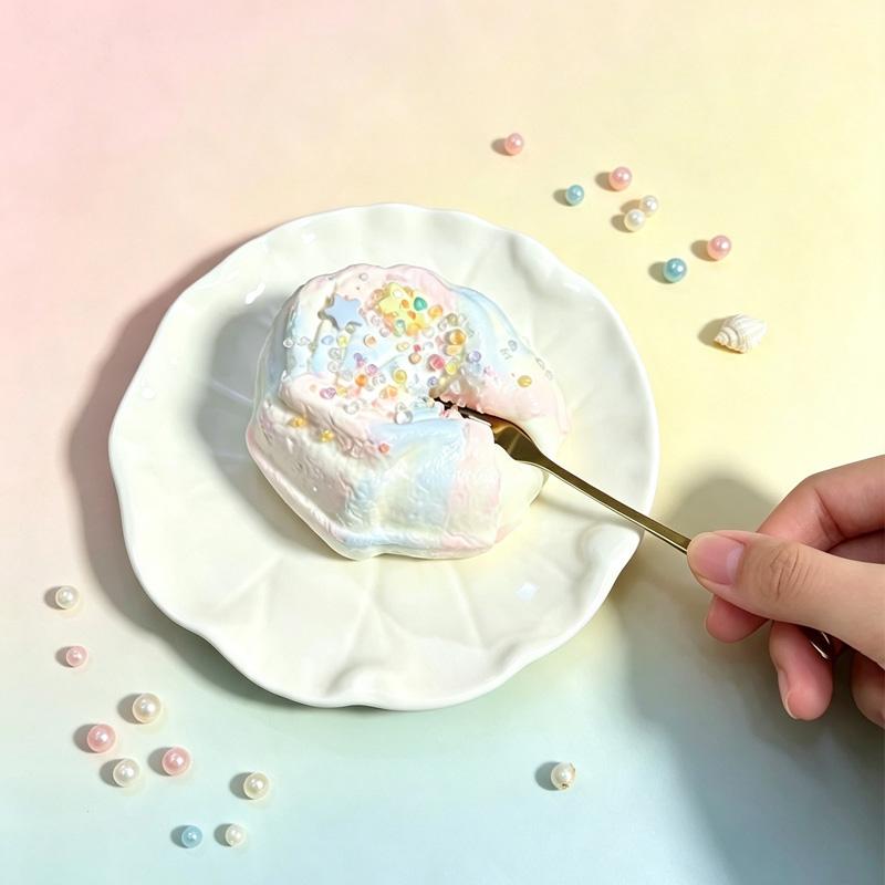 「カラーシェル」　taonini   泥感じ　手作り無毒 食品級シリコン スクイーズ 伸張玩具 スクイーズ ゆっくりとした反動でストレス解消になるおもちゃゆっくりとした反動でストレス解消になるおもちゃ