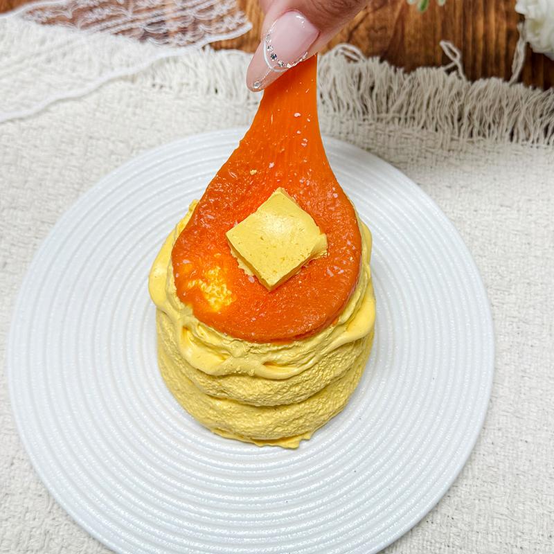 3 個ご購入につき 1 個進呈taonini バターフィン 水感　手作り無毒 食品級シリコン スクイーズ ゆっくりとした反動でストレス解消になるおもちゃ
