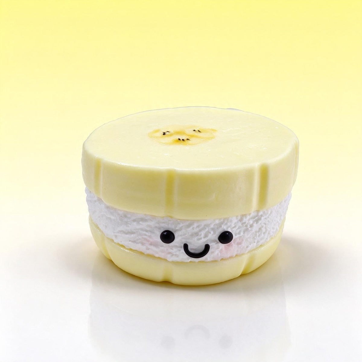 フルーツサンドシリーズ泥感じ　手作り無毒 食品級シリコン スクイーズ 伸張玩具 スクイーズ ゆっくりとした反動でストレス解消になるおもちゃゆっくりとした反動でストレス解消になるおもちゃ