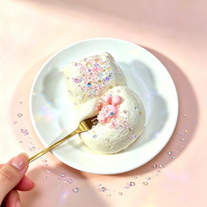 「ラインストーン 肉球ベア」　taonini 　手作り無毒 食品級シリコン スクイーズ 伸張玩具 スクイーズ ゆっくりとした反動でストレス解消になるおもちゃ