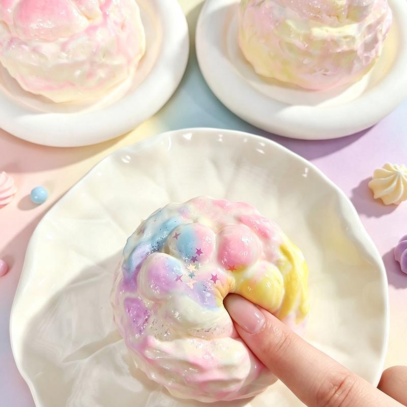 マシュマロ肉球 taonini ネコ爪マシュマロ  泥感　手作り無毒 食品級シリコン スクイーズゆっくりとした反動でストレス解消になるおもちゃ