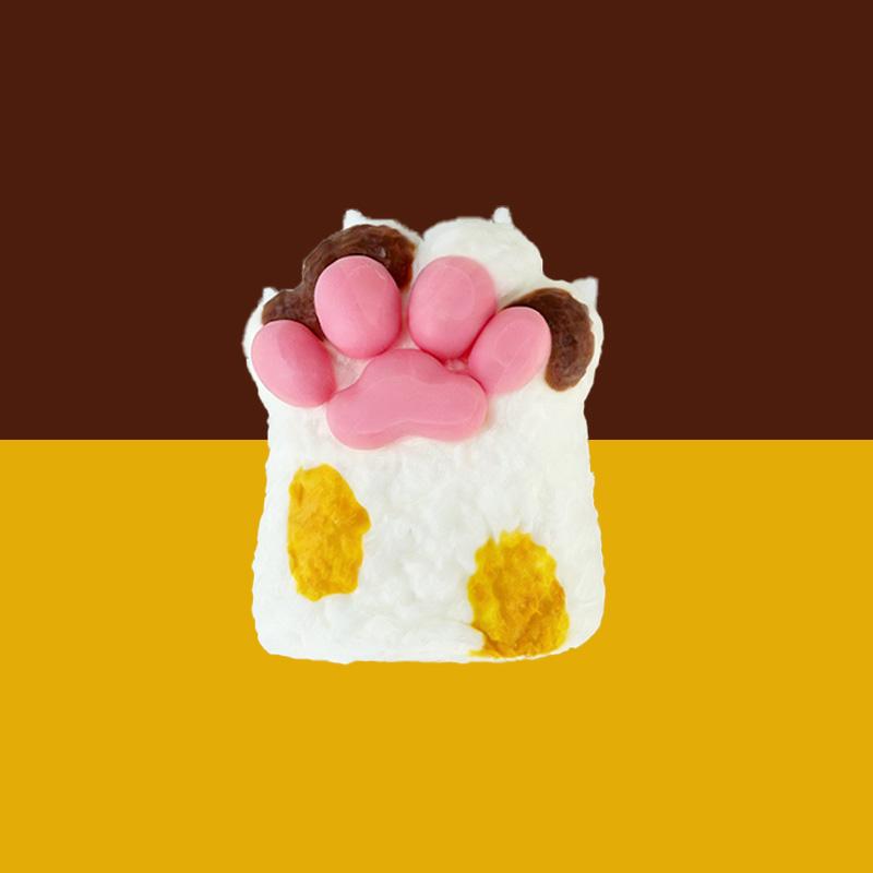 3 個ご購入で 1 個無料TAONINI三毛猫の爪 泥感　手作り無毒 食品級シリコン スクイーズ