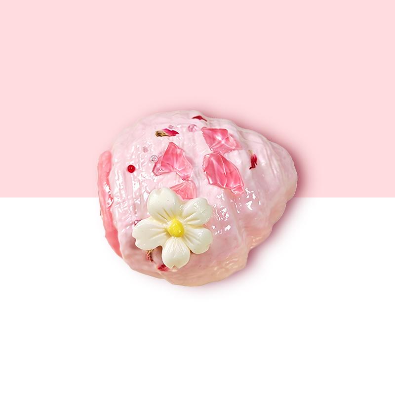 3 個ご購入につき 1 個進呈ピンク桜 とろとろ クロワッサン taonini ピンク桜  とろとろ  / クロワッサン泥感　ツルツル 手作り無毒 食品級シリコン スクイーズ ゆっくりとした反動でストレス解消になるおもちゃ