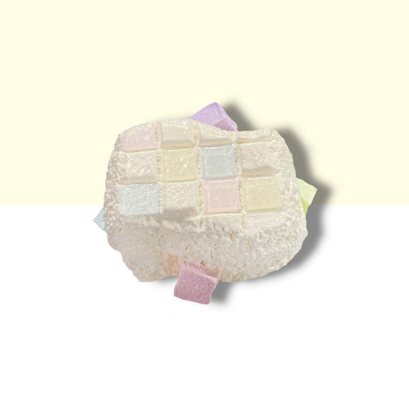 3 個ご購入につき 1 個進呈taonini マカロングリッドミルクブロック  泥感　手作り無毒 食品級シリコン スクイーズゆっくりとした反動でストレス解消になるおもちゃ