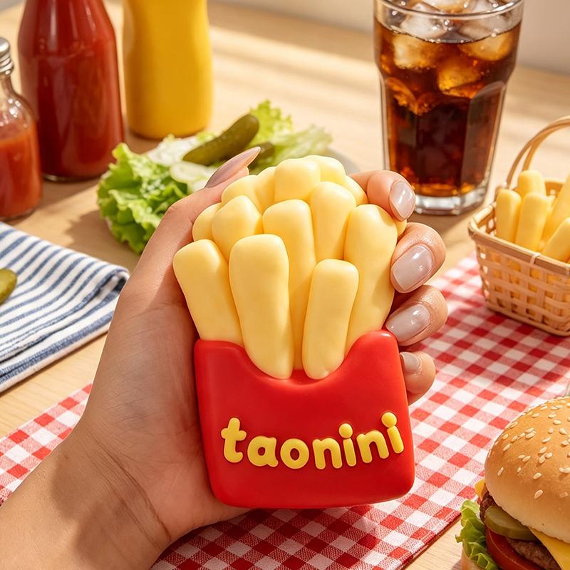 「ポテト」　taonini   泥感じ　手作り無毒 食品級シリコン スクイーズ 伸張玩具 スクイーズ ゆっくりとした反動でストレス解消になるおもちゃゆっくりとした反動でストレス解消になるおもちゃ