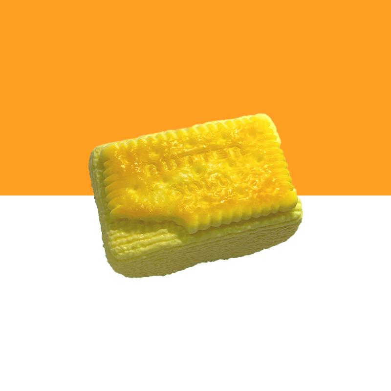 TAONINIバタービスケットです 泥感　手作り無毒 食品級シリコン スクイーズ