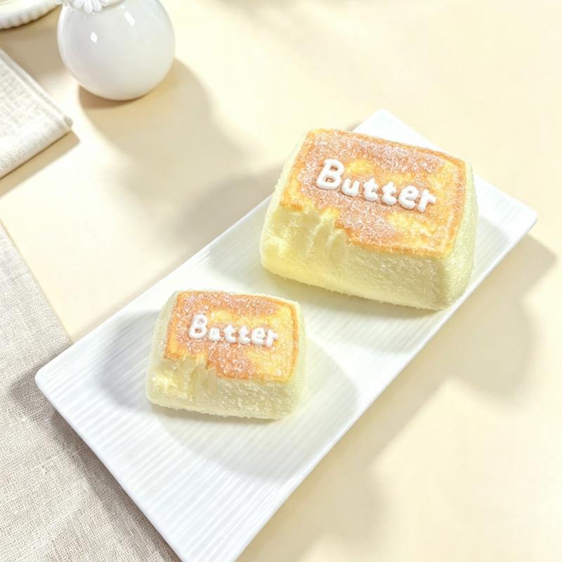 特大バター taonini特大バター 泥感　手作り無毒 食品級シリコン スクイーズゆっくりとした反動でストレス解消になるおもちゃ