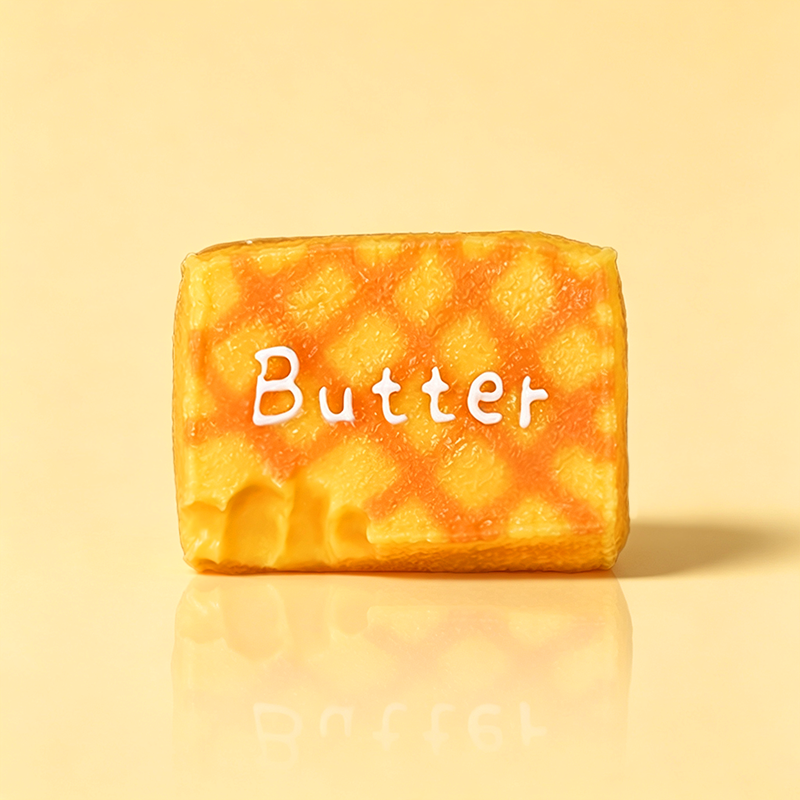 taoniniフルーツバター 　手作り無毒 食品級シリコン スクイーズ ゆっくりとした反動でストレス解消になるおもちゃ