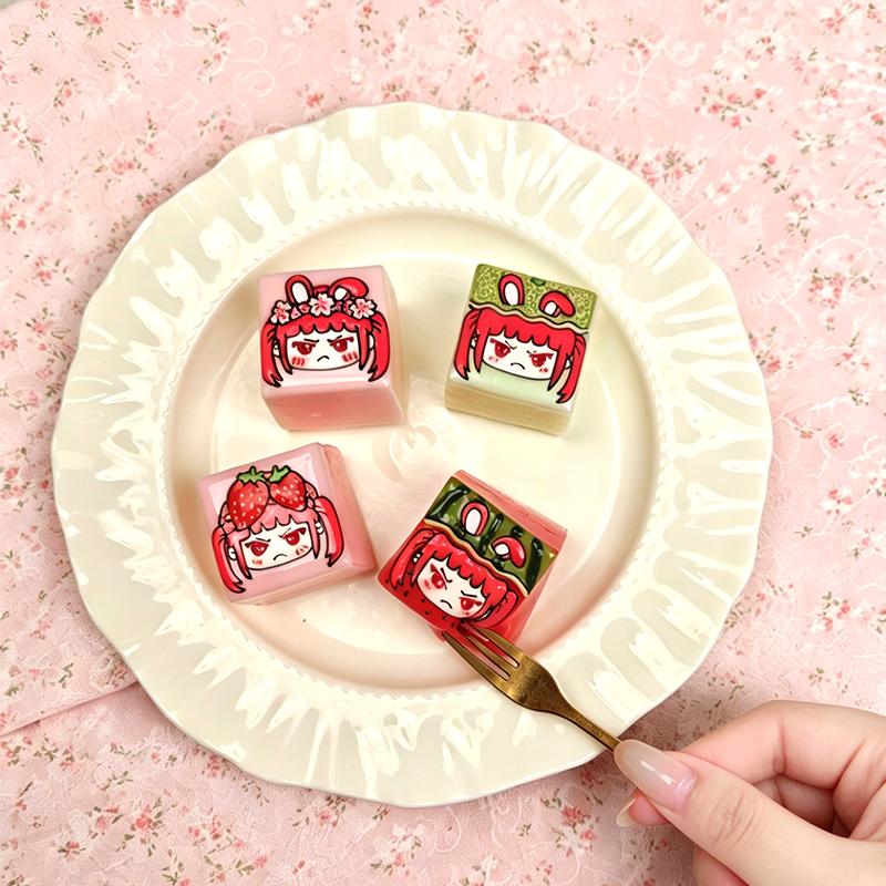 3 個ご購入につき 1 個進呈「ランダムフルーツ味 タオニニ」　taonini ランダムフルーツ味 タオニニ　手作り無毒 食品級シリコン スクイーズ 伸張玩具 スクイーズ ゆっくりとした反動でストレス解消になるおもちゃゆっくりとした反動でストレス解消になるおもちゃ