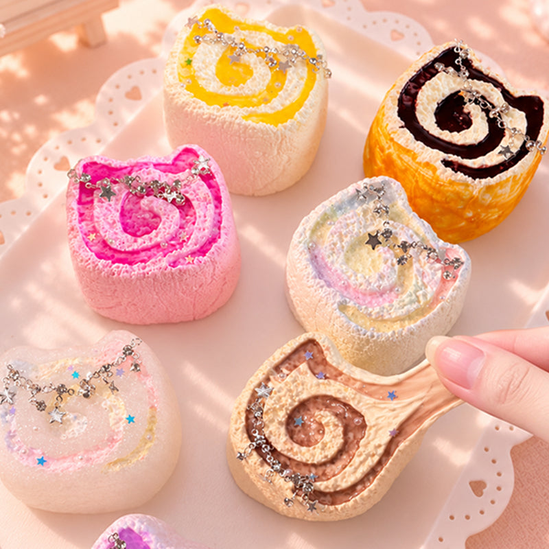 サンドトーストシリーズ taonini   泥感　手作り無毒 食品級シリコン スクイーズ ゆっくりとした反動でストレス解消になるおもちゃ