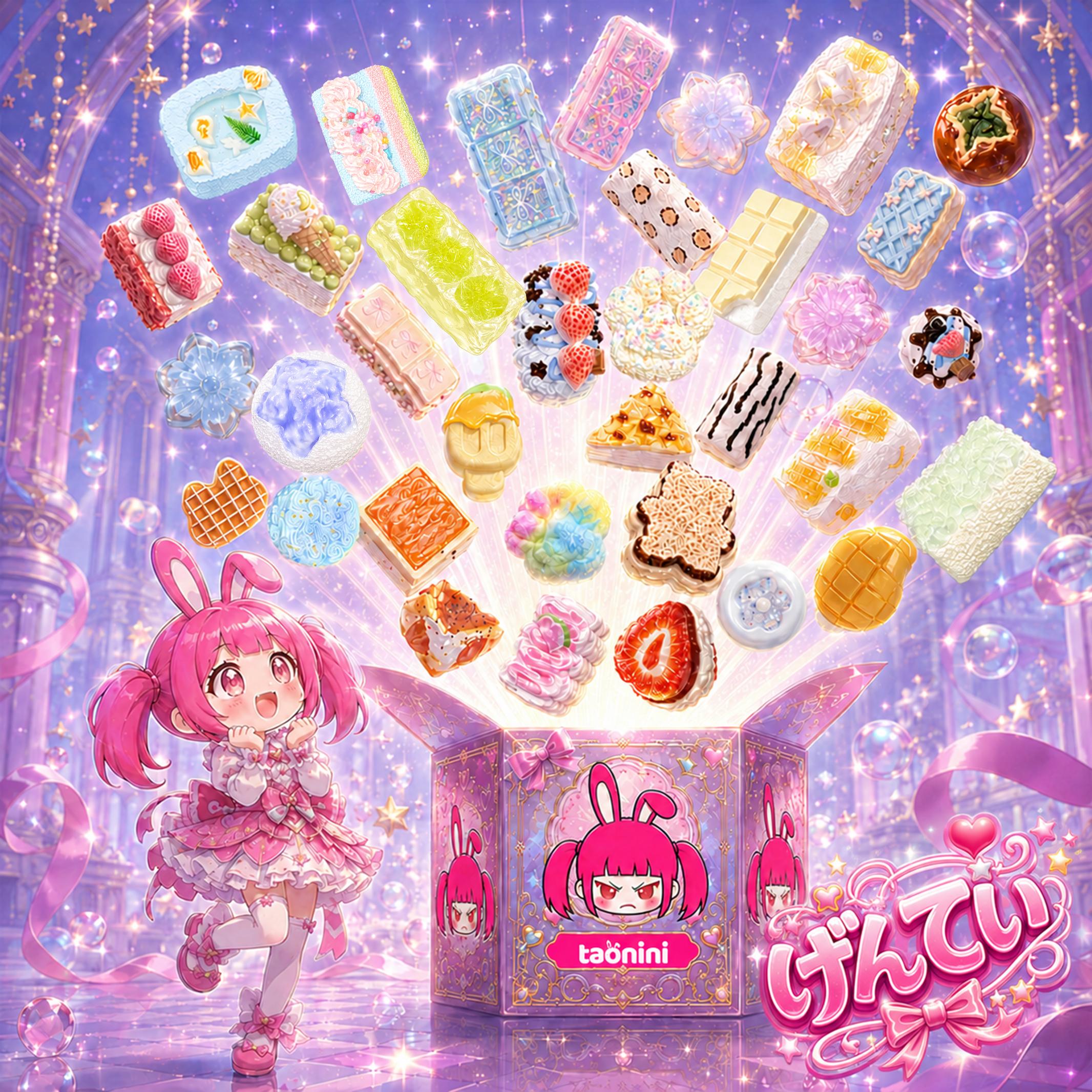 A+.  S.  SSS. 拆拆楽 taonini 1買い＝4個ゲット，999円、1発買うと1発， バラプレタイム 手作り無毒 食品級シリコン スクイーズ 伸張玩具 スクイーズ,ゆっくりとした反動でストレス解消になるおもちゃ