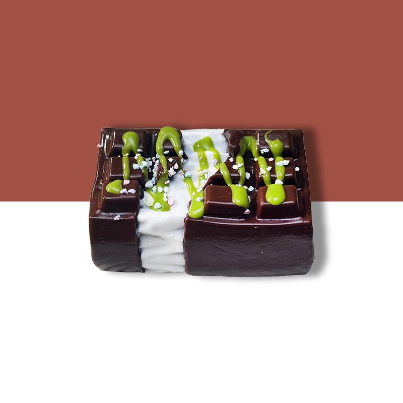 3 個ご購入につき 1 個進呈「チョコレート入りマシュマロ 」　taonini チョコレート入りマシュマロ 泥感　手作り無毒 食品級シリコン スクイーズ 伸張玩具 スクイーズ ゆっくりとした反動でストレス解消になるおもちゃ