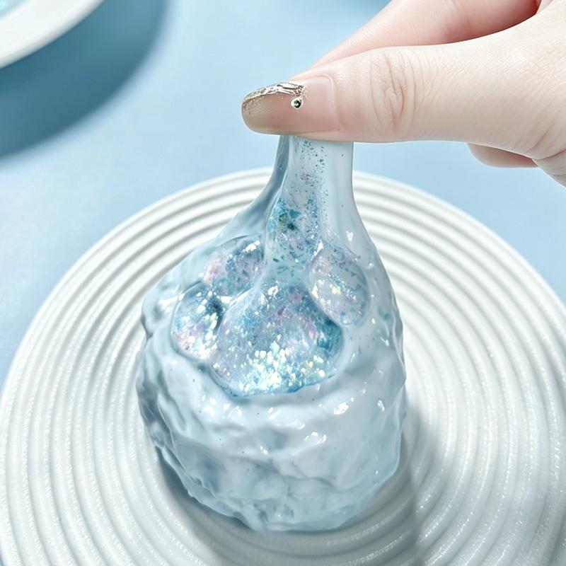 「クリスタルネコの爪」 taonini クリスタルネコの爪 クリームのような質感 手作りの無害 食品グレードシリコン 絞りタイプのストレス解消おもちゃ やる気のない緩やかな反動でストレスを軽減するおもちゃ