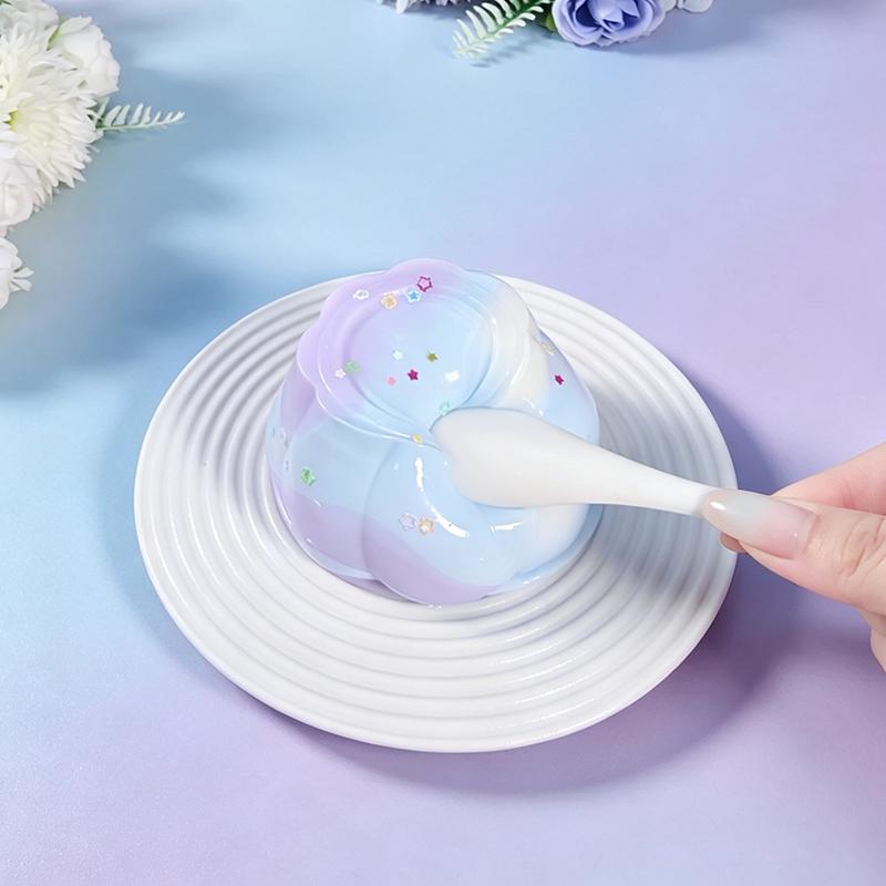 3 個ご購入につき 1 個進呈「 星空プリン」　taonini 星空プリン 泥感　手作り無毒 食品級シリコン スクイーズ 伸張玩具 スクイーズ ゆっくりとした反動でストレス解消になるおもちゃ
