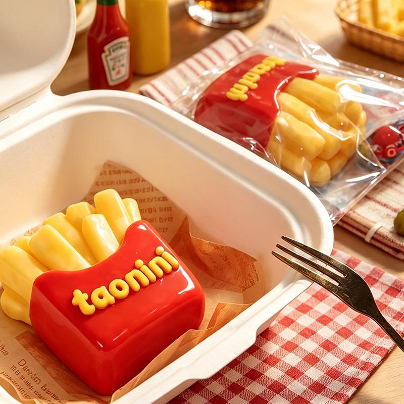 「ポテト」　taonini   泥感じ　手作り無毒 食品級シリコン スクイーズ 伸張玩具 スクイーズ ゆっくりとした反動でストレス解消になるおもちゃゆっくりとした反動でストレス解消になるおもちゃ