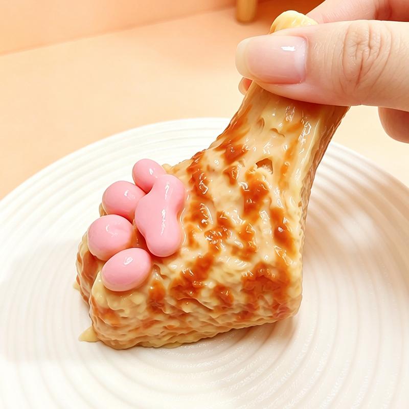 3 個ご購入につき 1 個進呈taonini 猫の爪シリーズ 泥質感 手作り 無害 食品グレード シリコンスクイーズ ゆっくりとした反動でストレス解消になるおもちゃ