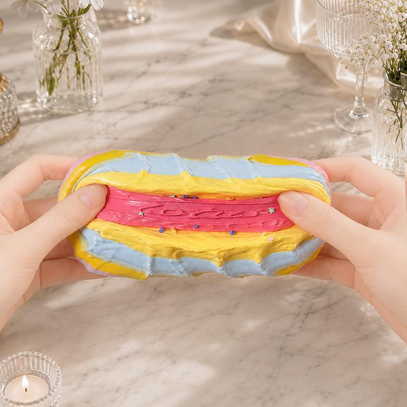 クッキープリンッリーズ taonini クッキープリンッリーズ  泥感　手作り無毒 食品級シリコン スクイーズゆっくりとした反動でストレス解消になるおもちゃ