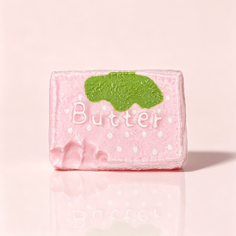 taoniniフルーツバター 　手作り無毒 食品級シリコン スクイーズ ゆっくりとした反動でストレス解消になるおもちゃ