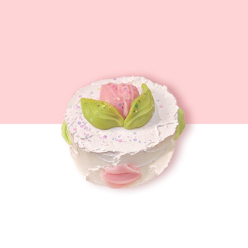 3 個ご購入につき 1 個進呈チューリップクリームケー キ﻿taonini 泥感　手作り無毒 食品級シリコン スクイーズ,ゆっくりとした反動でストレス解消になるおもちゃ