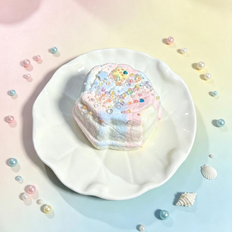 「カラーシェル」　taonini   泥感じ　手作り無毒 食品級シリコン スクイーズ 伸張玩具 スクイーズ ゆっくりとした反動でストレス解消になるおもちゃゆっくりとした反動でストレス解消になるおもちゃ