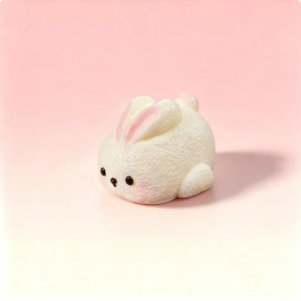 「うさぎシリーズ」taoniniうさぎシリーズ泥感じ　手作り無毒 食品級シリコン スクイーズ 伸張玩具 スクイーズ ゆっくりとした反動でストレス解消になるおもちゃゆっくりとした反動でストレス解消になるおもちゃ